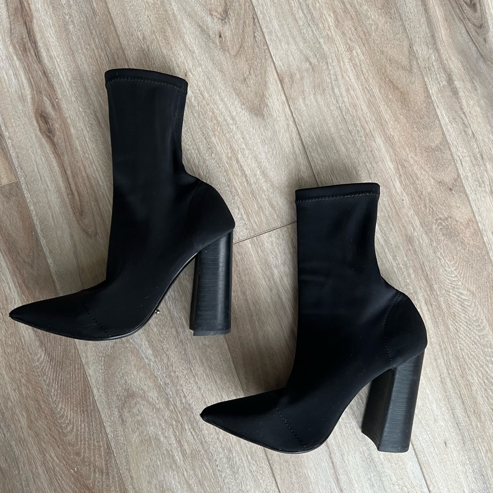 Tony Bianco Black Lila Bootie